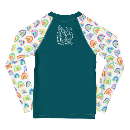 Juicy Rainbows- Toddler Rash Guard