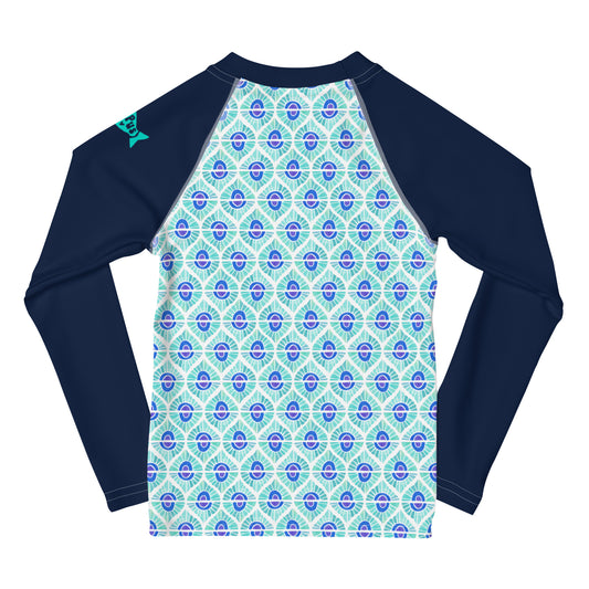 Turquoise Bay- Toddler Rash Guard