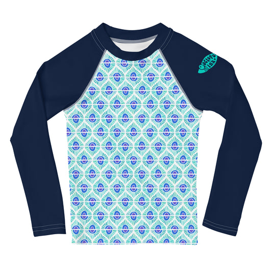Turquoise Bay- Toddler Rash Guard