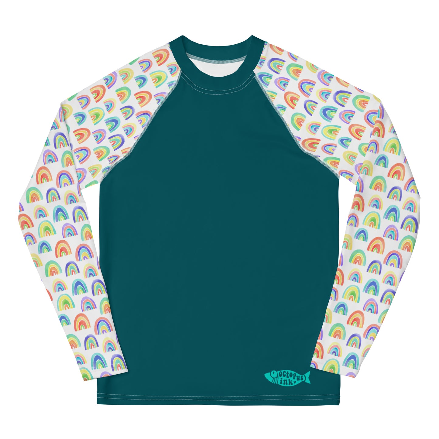 Juicy Rainbow Sleeves- Youth Rash Guard