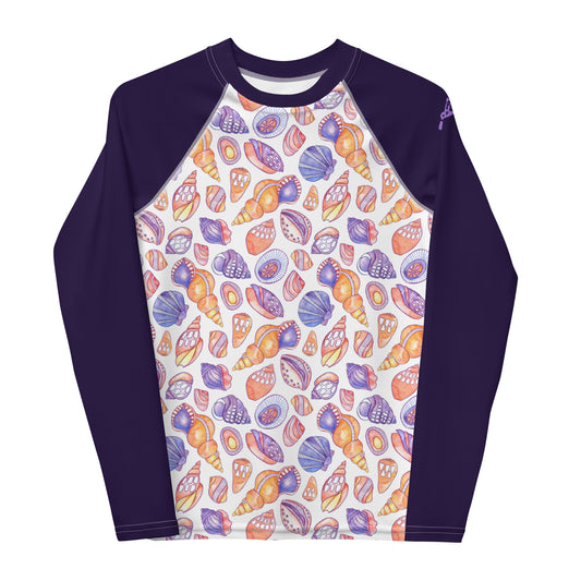 Sunrise Shells- Youth Rash Guard