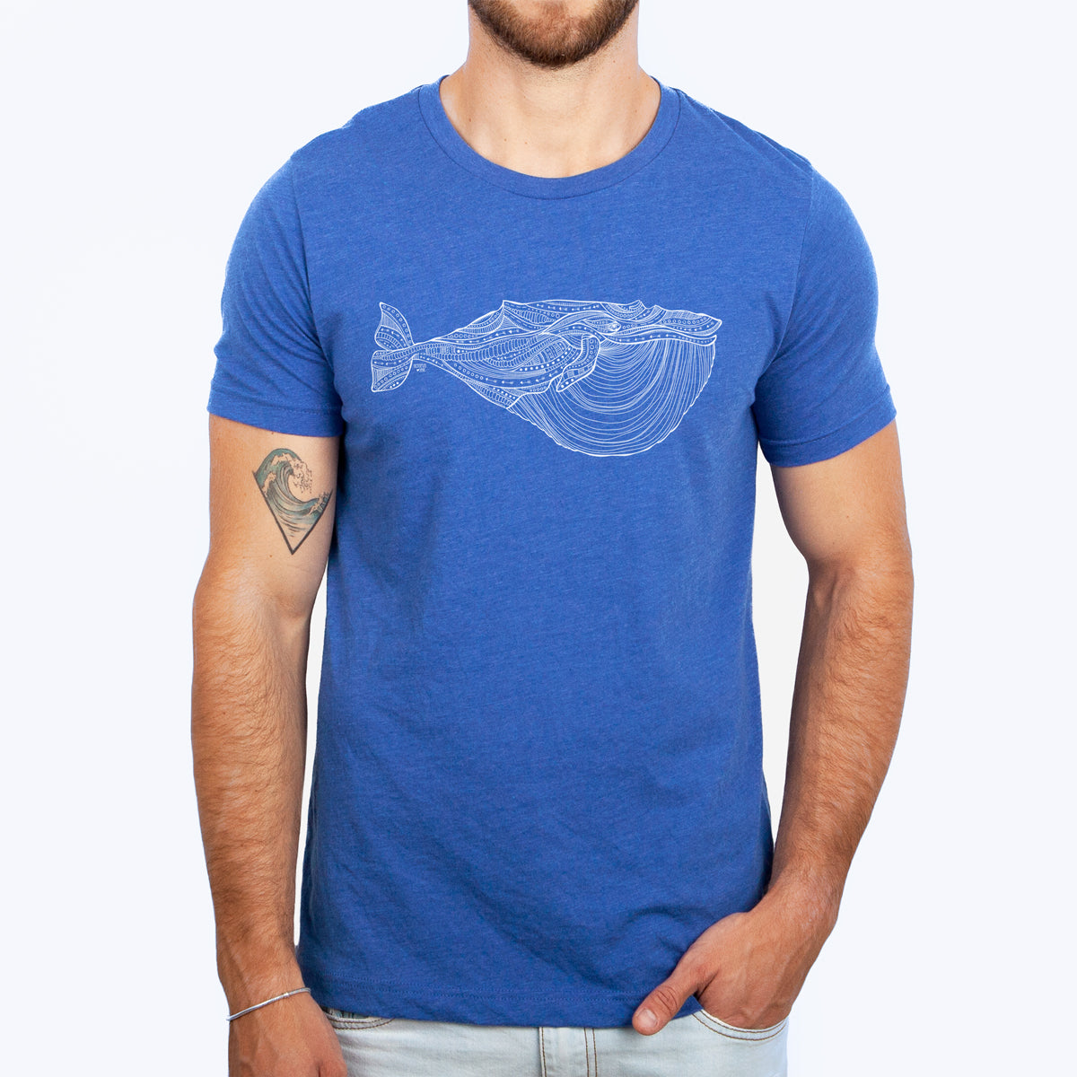 Blue Whale (Royal)- Unisex Tee