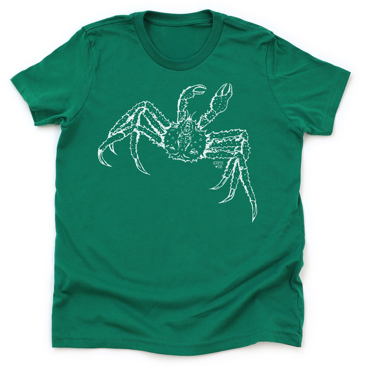 crab-kelly-green youth tee