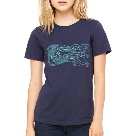 octopus ladies tee