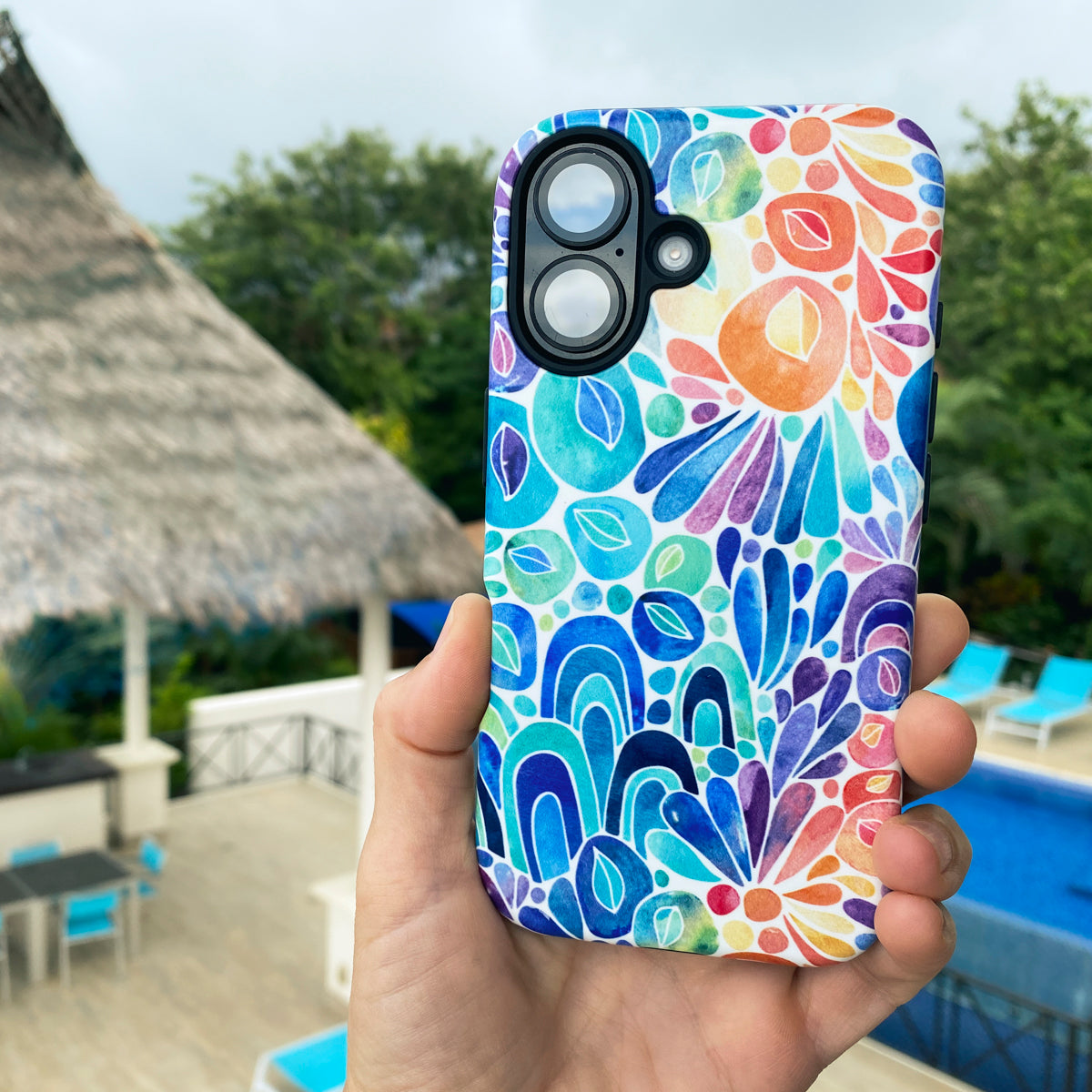 Rainbow Reef- Tough iPhone Case Matte / iPhone 11 Pro Max Rainbow Reef- Tough iPhone Case Matte / iPhone 11 Pro Max