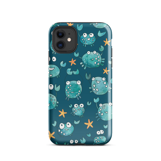 Crab Beach Party Tough iPhone Case