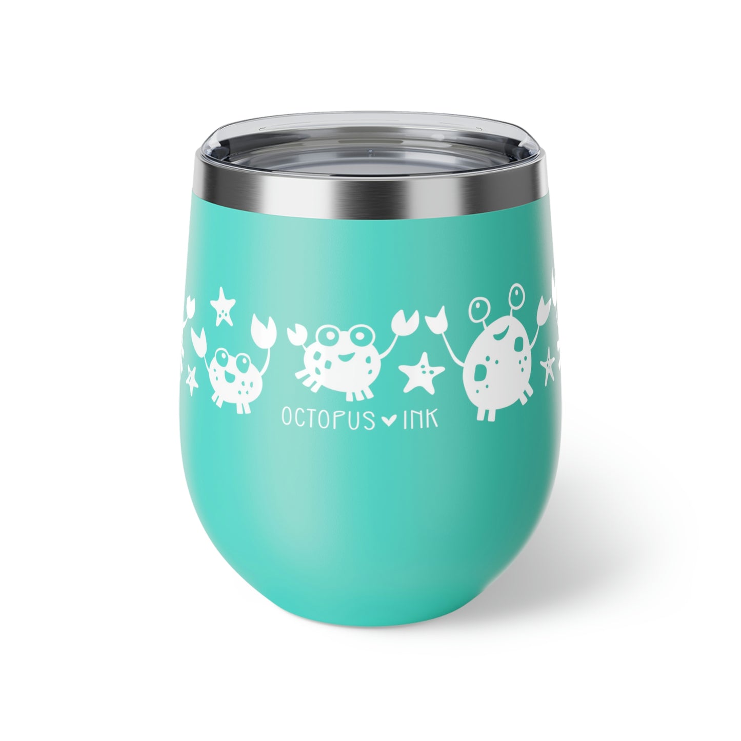 Crab Beach Party (Caribbean)- Copper Vacuum Insulated Cup