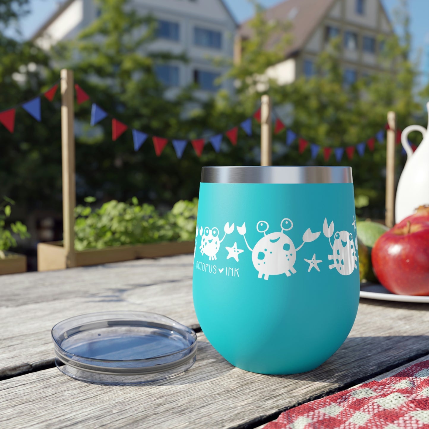 Crab Beach Party (Caribbean)- Copper Vacuum Insulated Cup