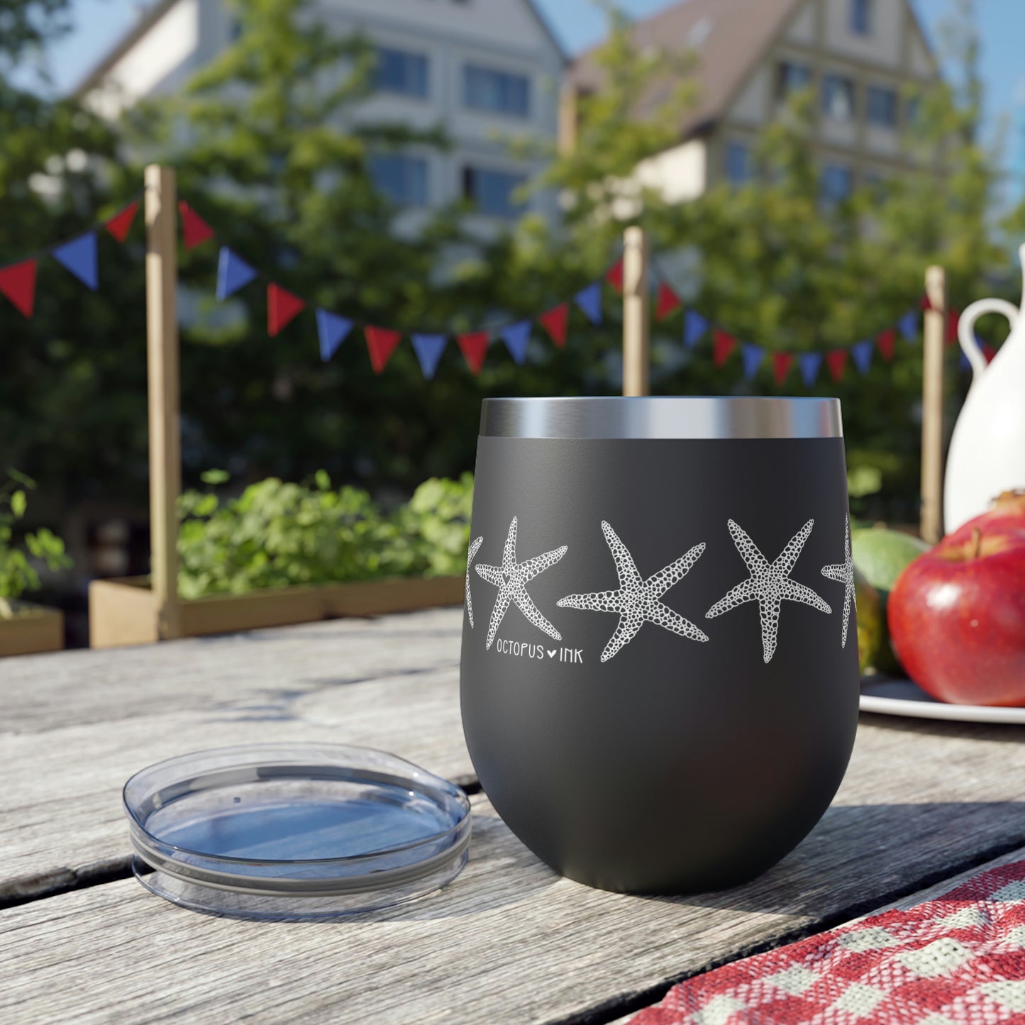 Sea Star (Black)- Copper Vacuum Insulated Cup
