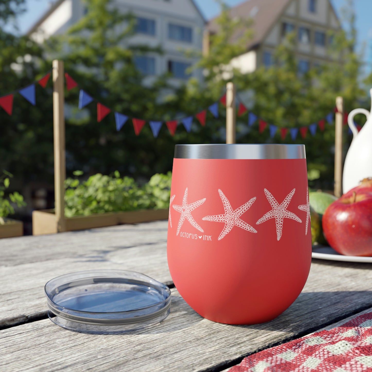 Sea Star (Red)- Copper Vacuum Insulated Cup