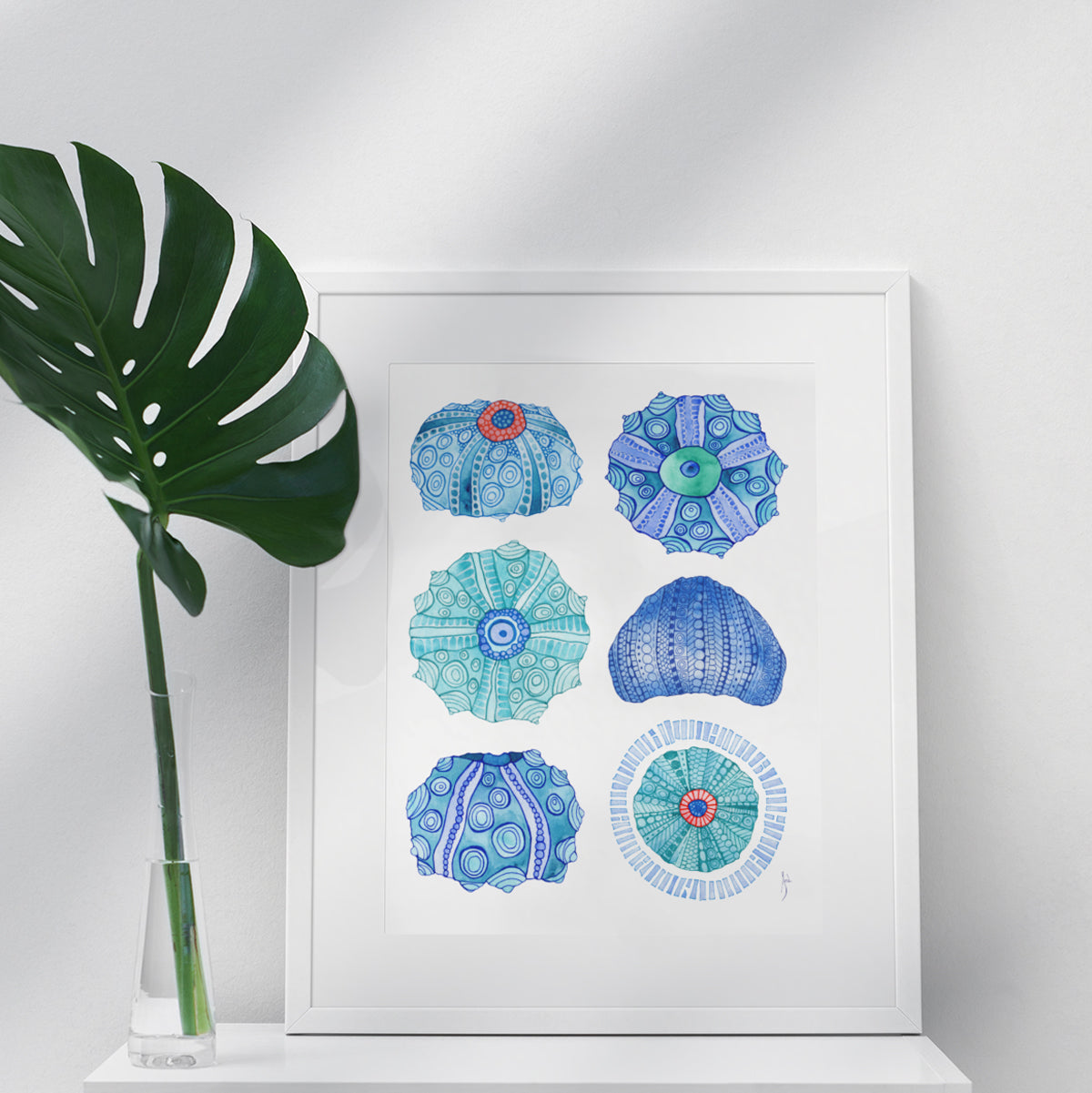 Six Urchins- Giclee