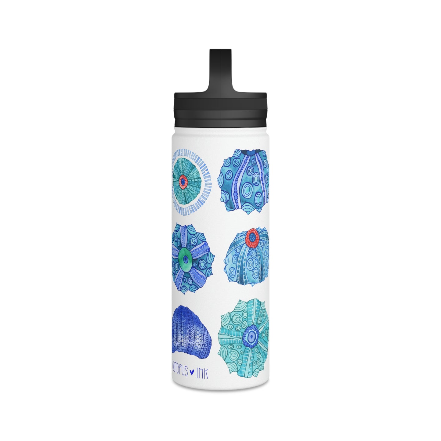 Sea Urchin- 18oz Stainless Steel Water Bottle
