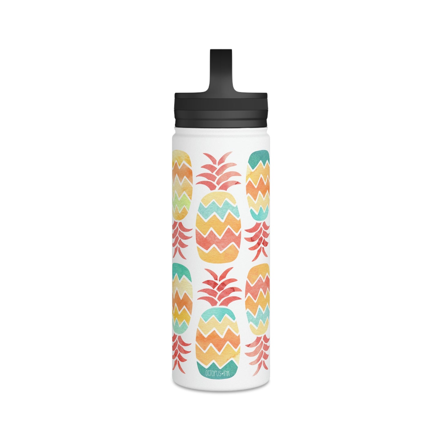 Pineapple- 18oz Stainless Steel Water Bottle
