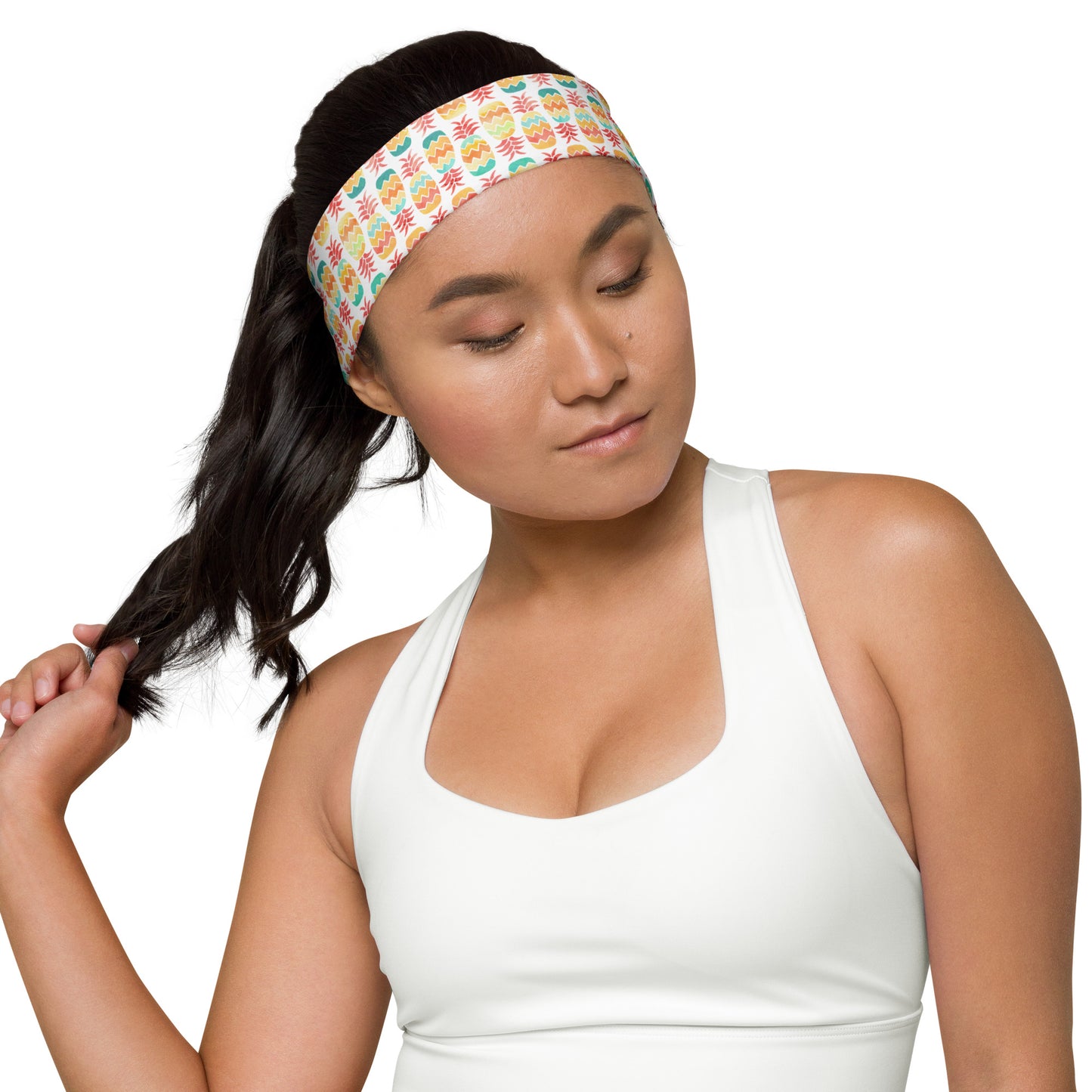 Pineapple- Narrow Headband