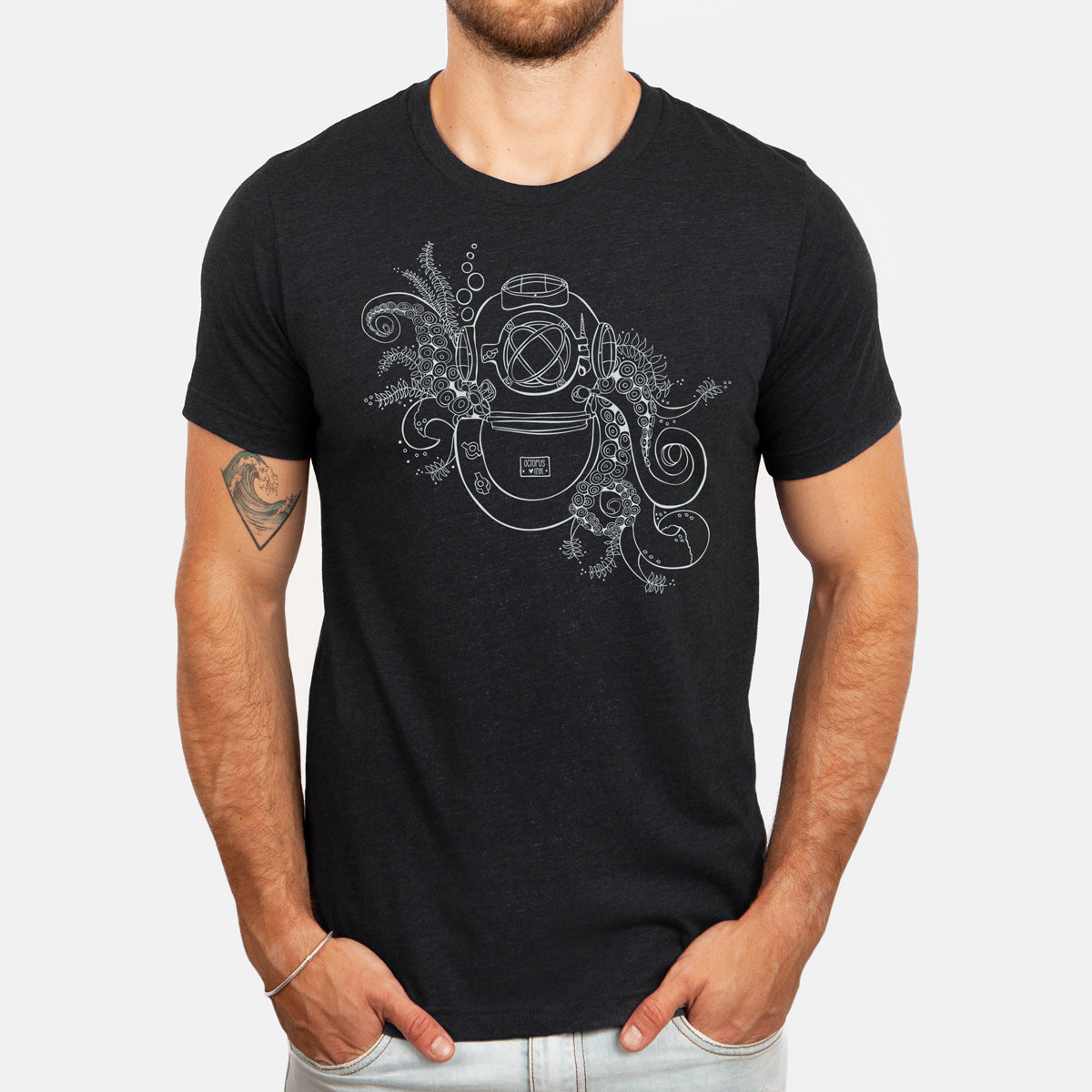 vintage diver tee