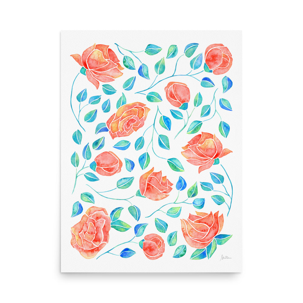 Rose Garden- Giclee