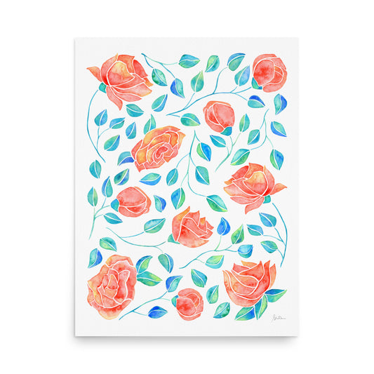 Rose Garden- Giclee