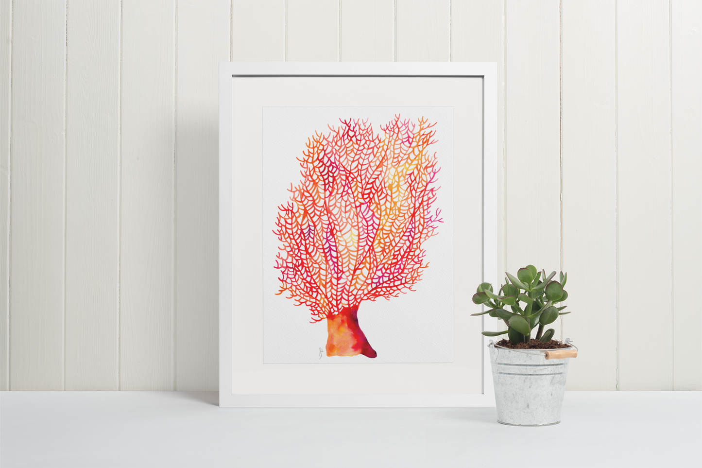 Fan Coral- Giclee