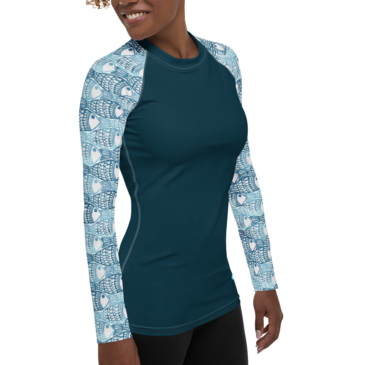 Fish School- Women's Rash Guard
