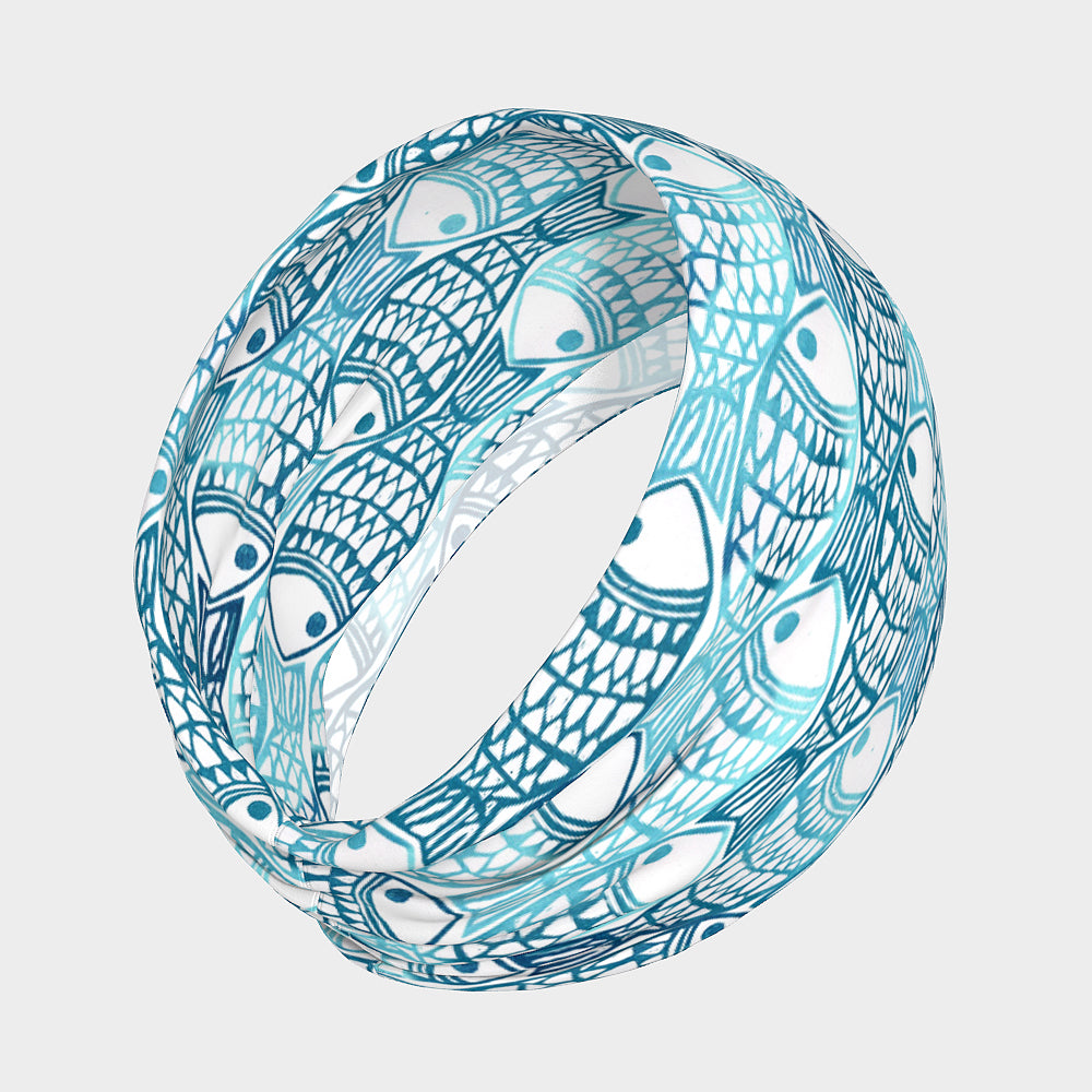 Fish School- Wide Headband