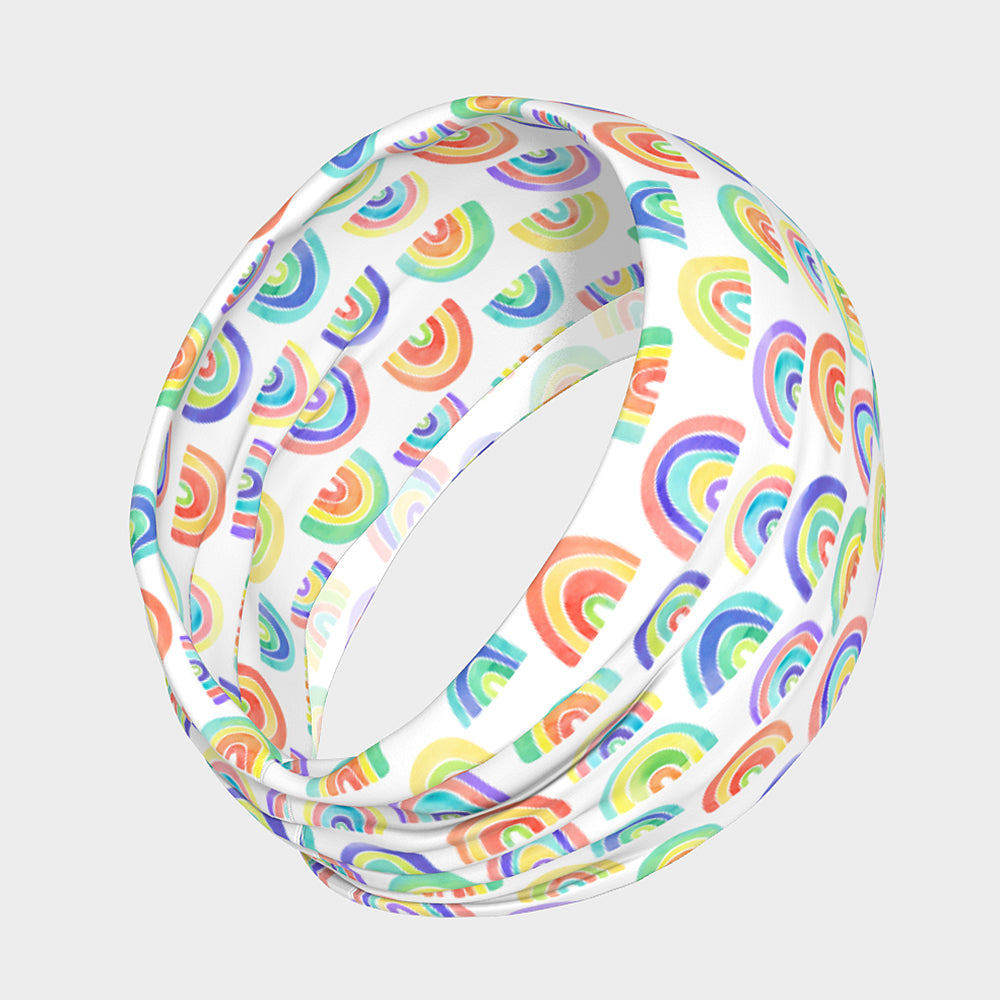 Juicy Rainbow (Light)- Wide Headband