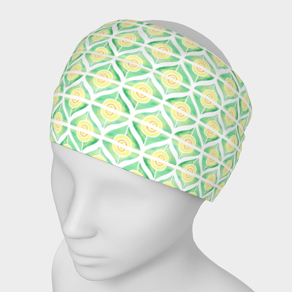 Lemon Lime- Wide Headband