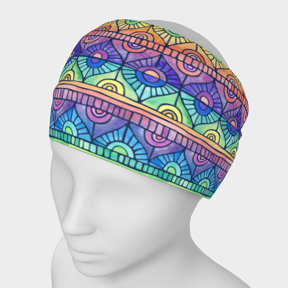 Lisbon (Dark)- Wide Headband