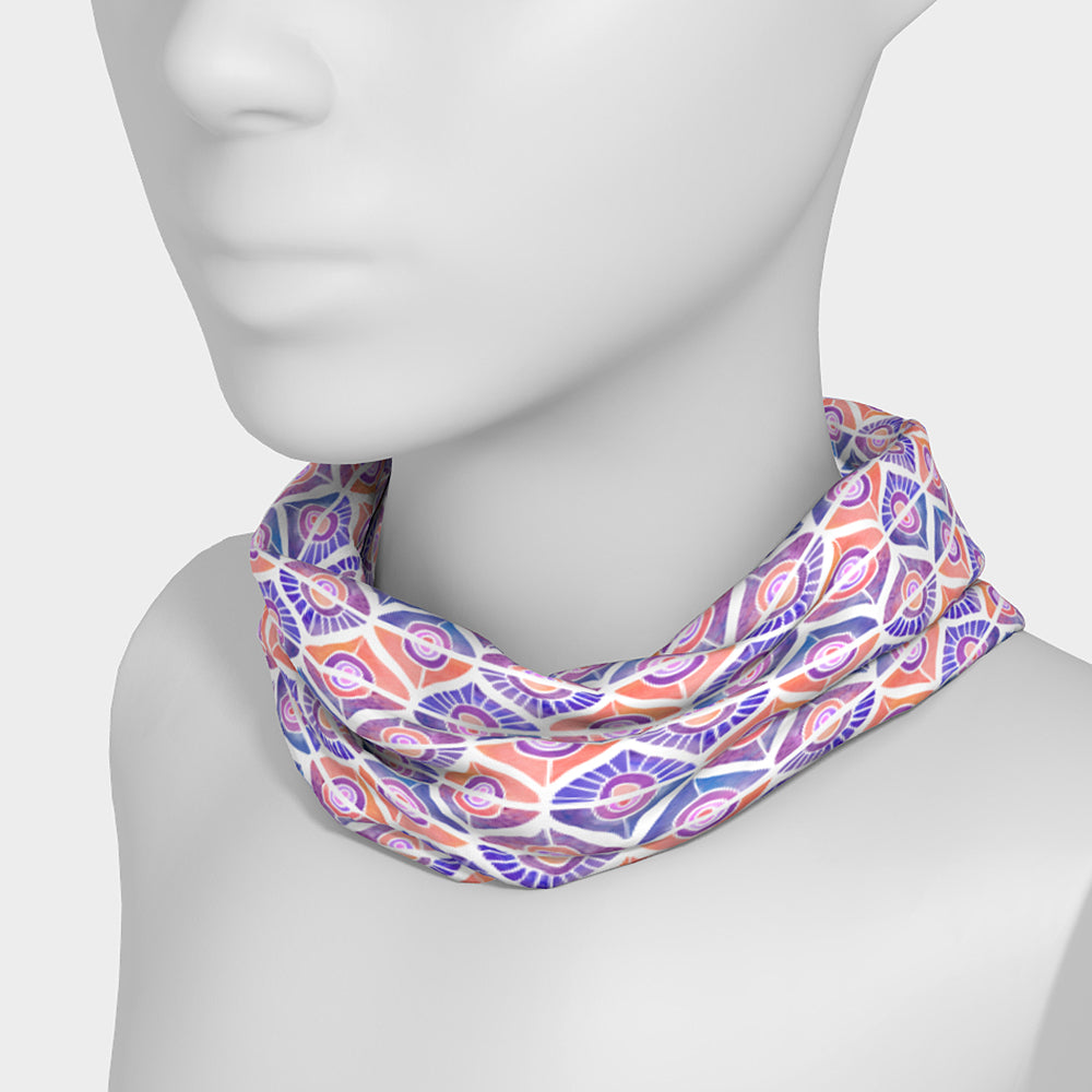Sunset Bonfire- Wide Headband