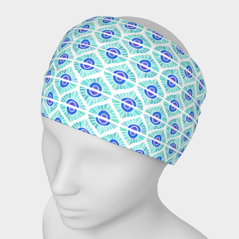Turquoise Bay- Wide Headband