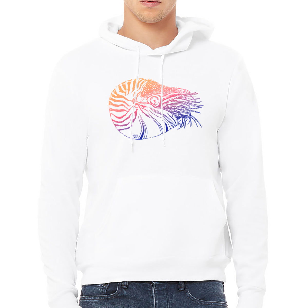 Nautilus (White)- Fleece Pullover