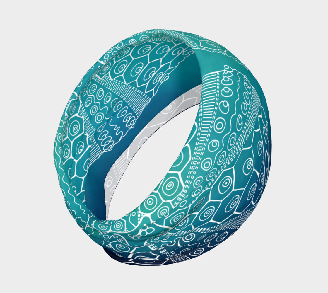 Green Sea Urchin- Wide Headband