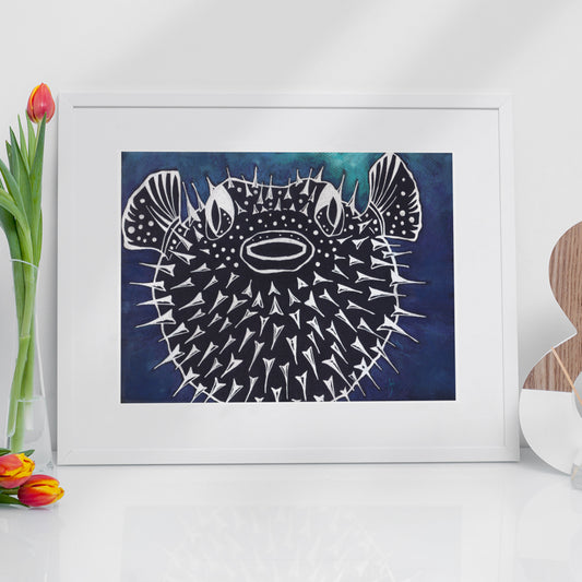 Pufferfish- Giclee