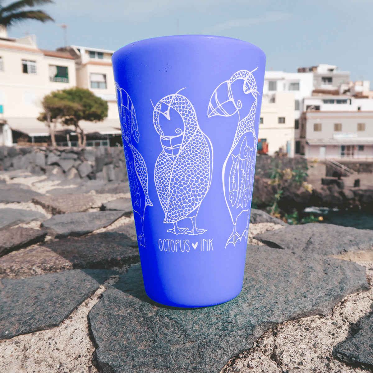 Puffin Family (Glow Ocean)- Pint