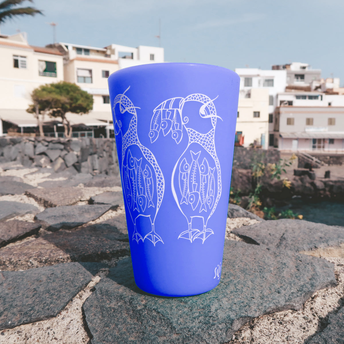 Puffin Family (Glow Ocean)- Pint