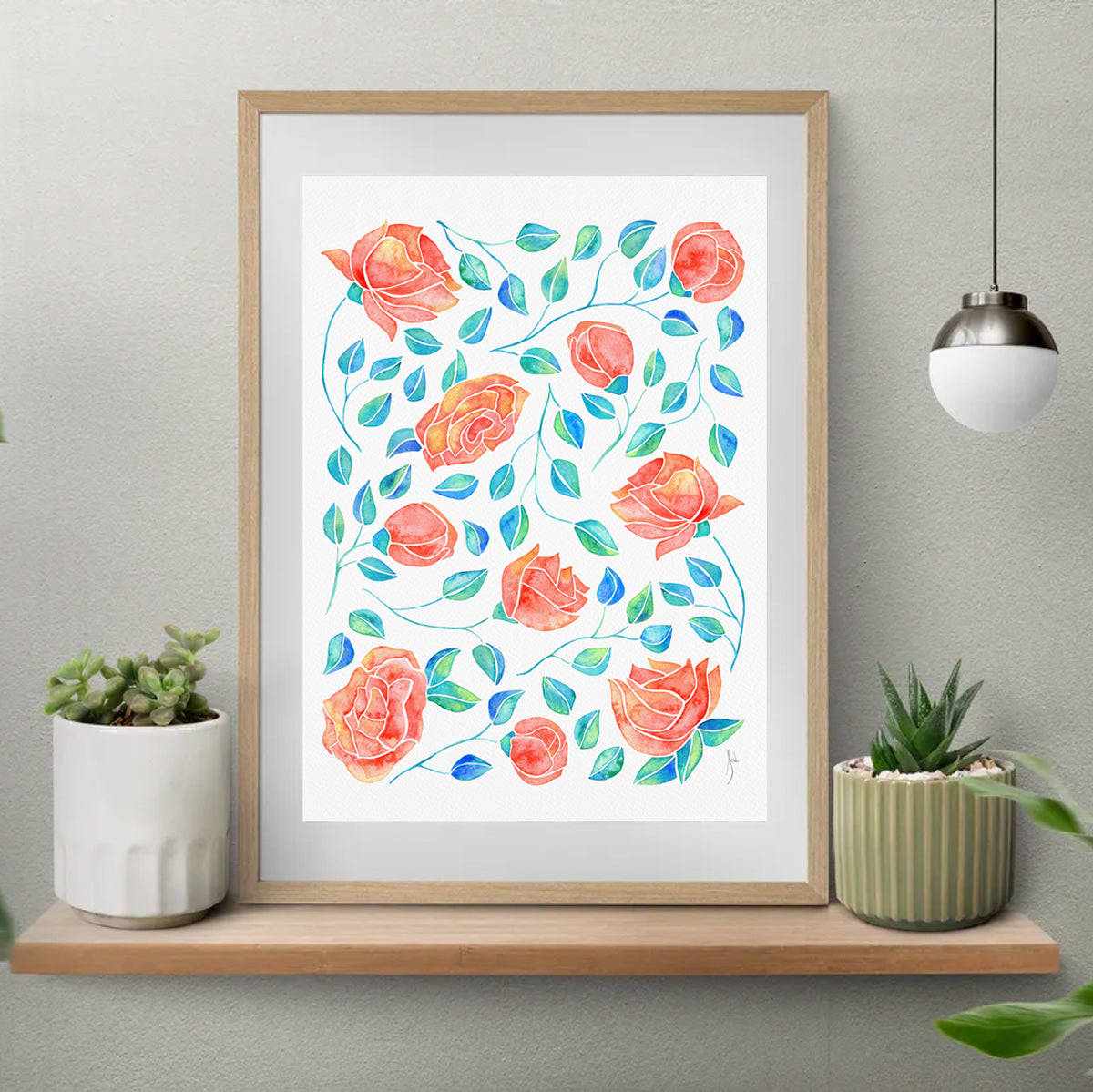 Rose Garden- Giclee