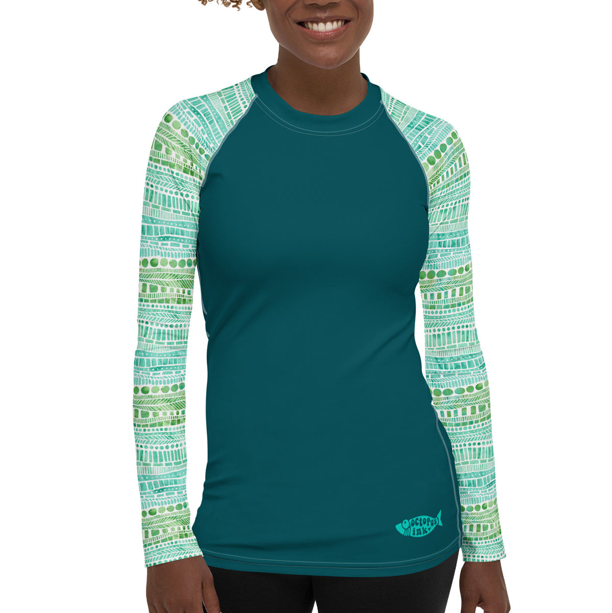Seaweed- Women's Rash Guard