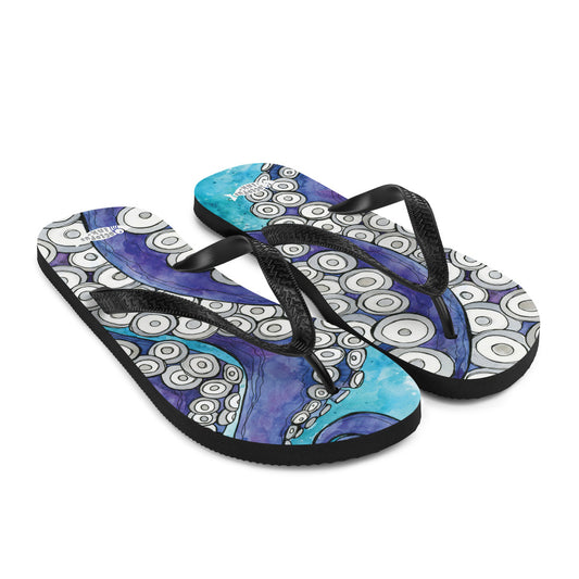 Octopus Love- Flip Flops