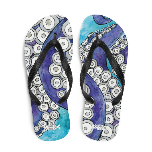 Octopus Love- Flip Flops