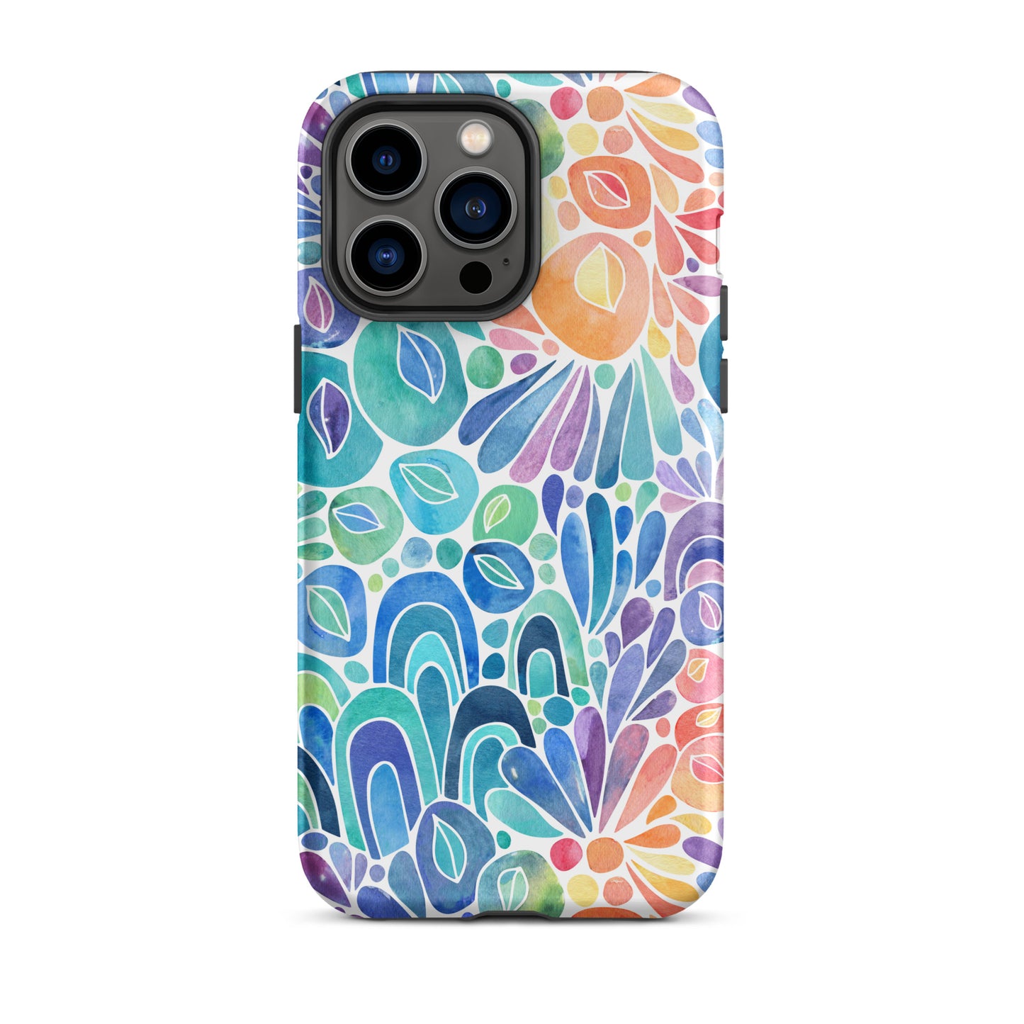 Rainbow Reef- Tough iPhone Case