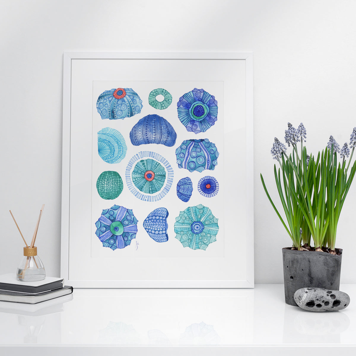 Thirteen Urchins- Giclee