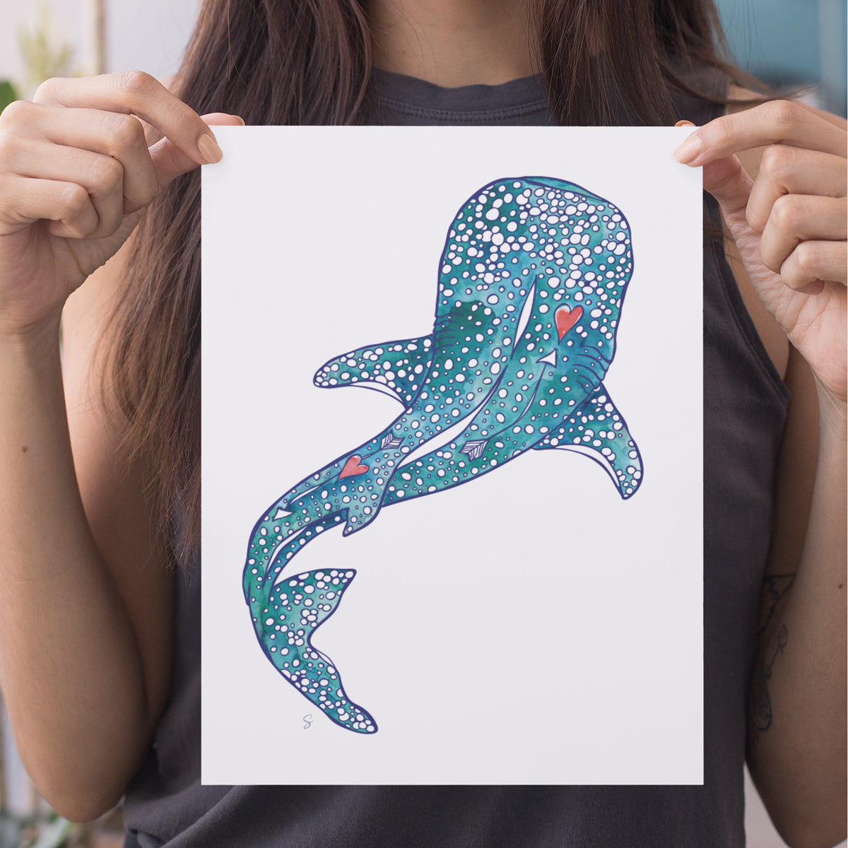 Whale Shark- Giclee