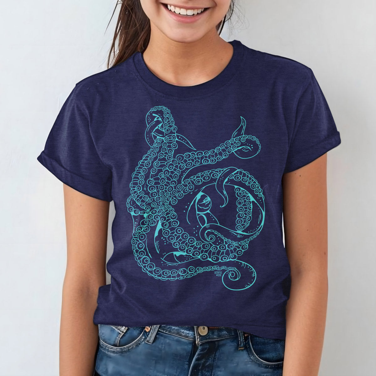All Kids Tees – Octopus Ink