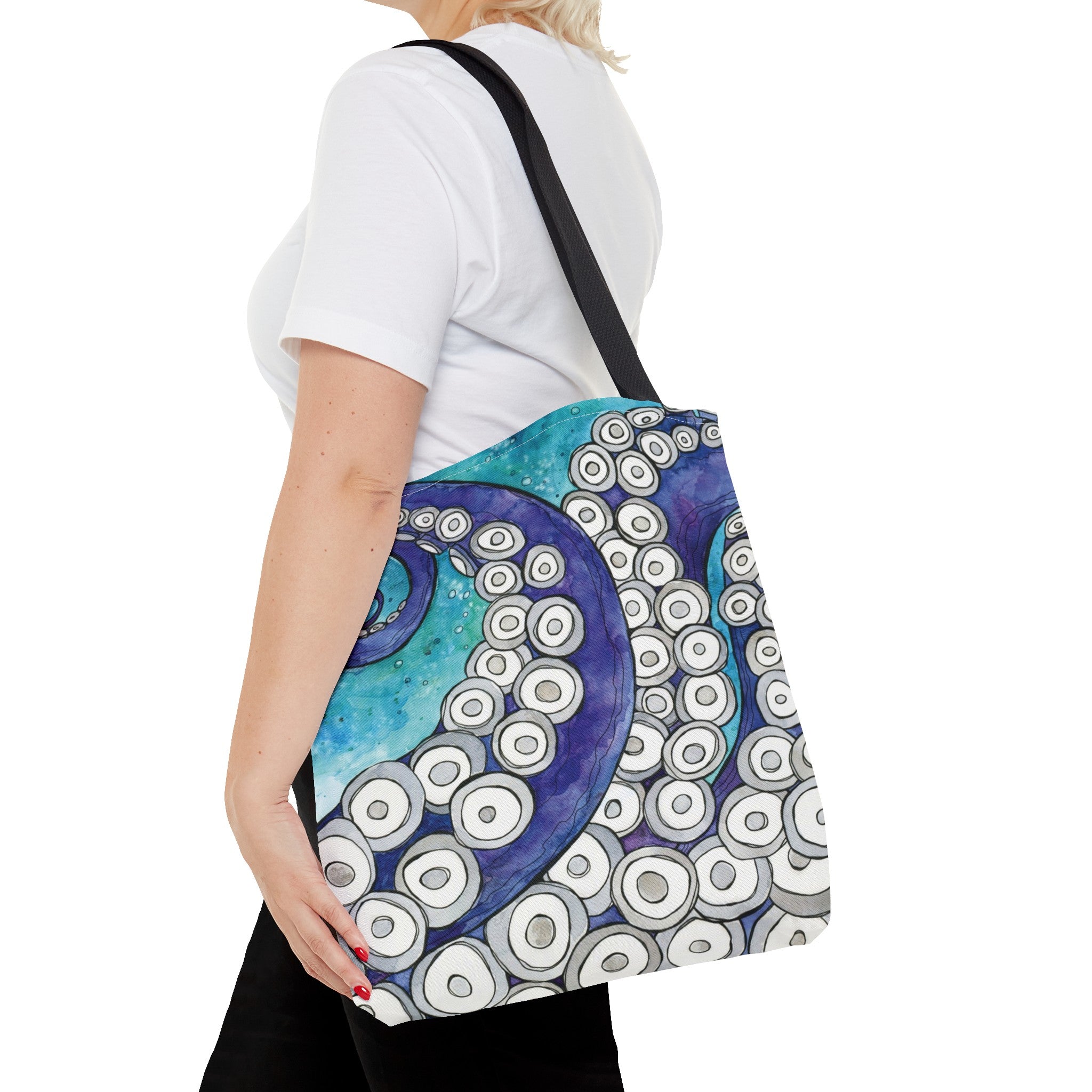 Deep Sea Love Embroidered outlet Canvas Messenger Bag, Octopus Bag, Octopus Messenger Bag, Kraken Bag