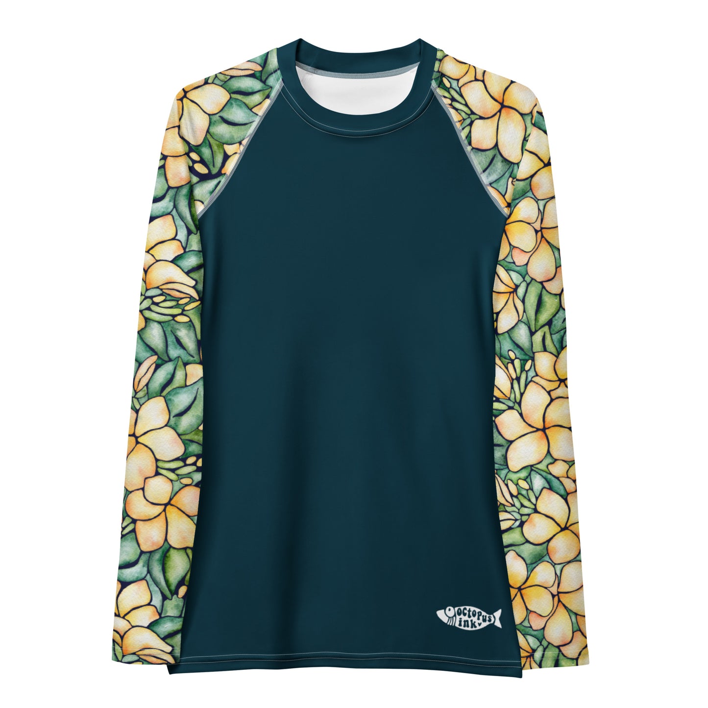 Tropical Plumeria Rash guard