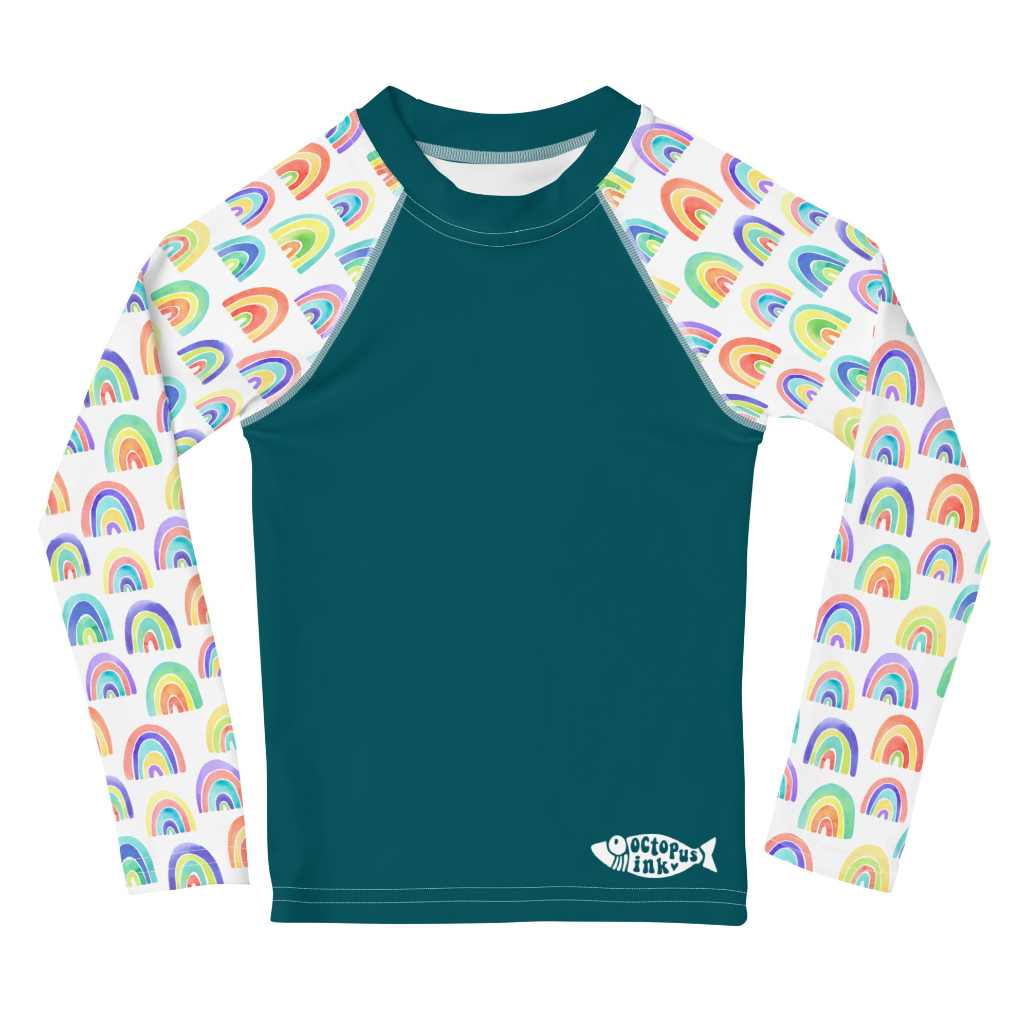 Juicy Rainbows- Toddler Rash Guard – Octopus Ink