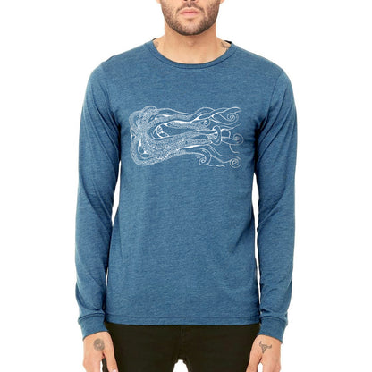 Kraken (Teal)- Long Sleeve