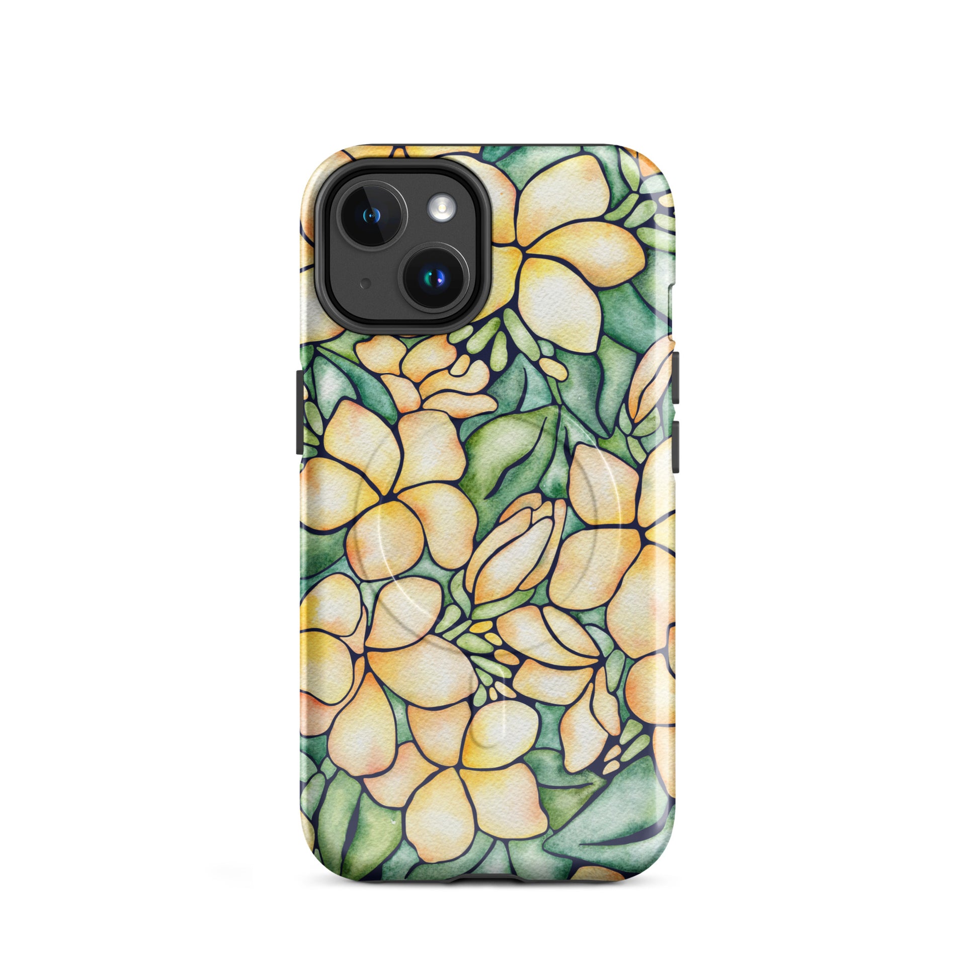 Tropical Plumeria- Tough iPhone Case, MagSafe Glossy / iPhone 17 Pro Max Tropical Plumeria- Tough iPhone Case, MagSafe Glossy / iPhone 17 Pro Max