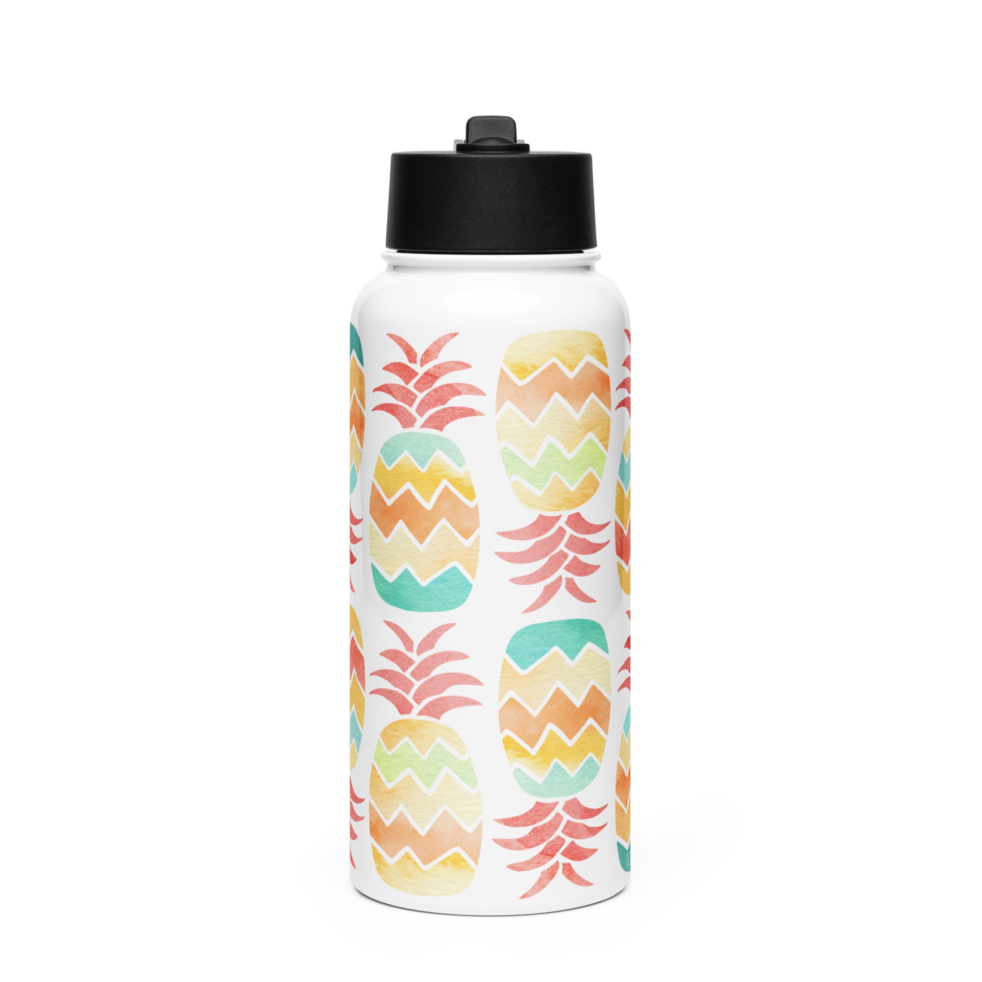 pineapple stainless 32oz water bottle