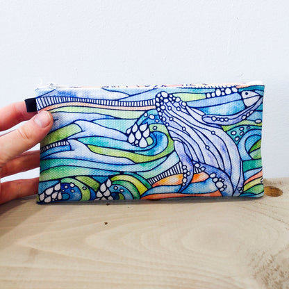 In the Bay- Zippered Pouch, Small