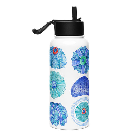 sea urchin stainless 32oz water bottle